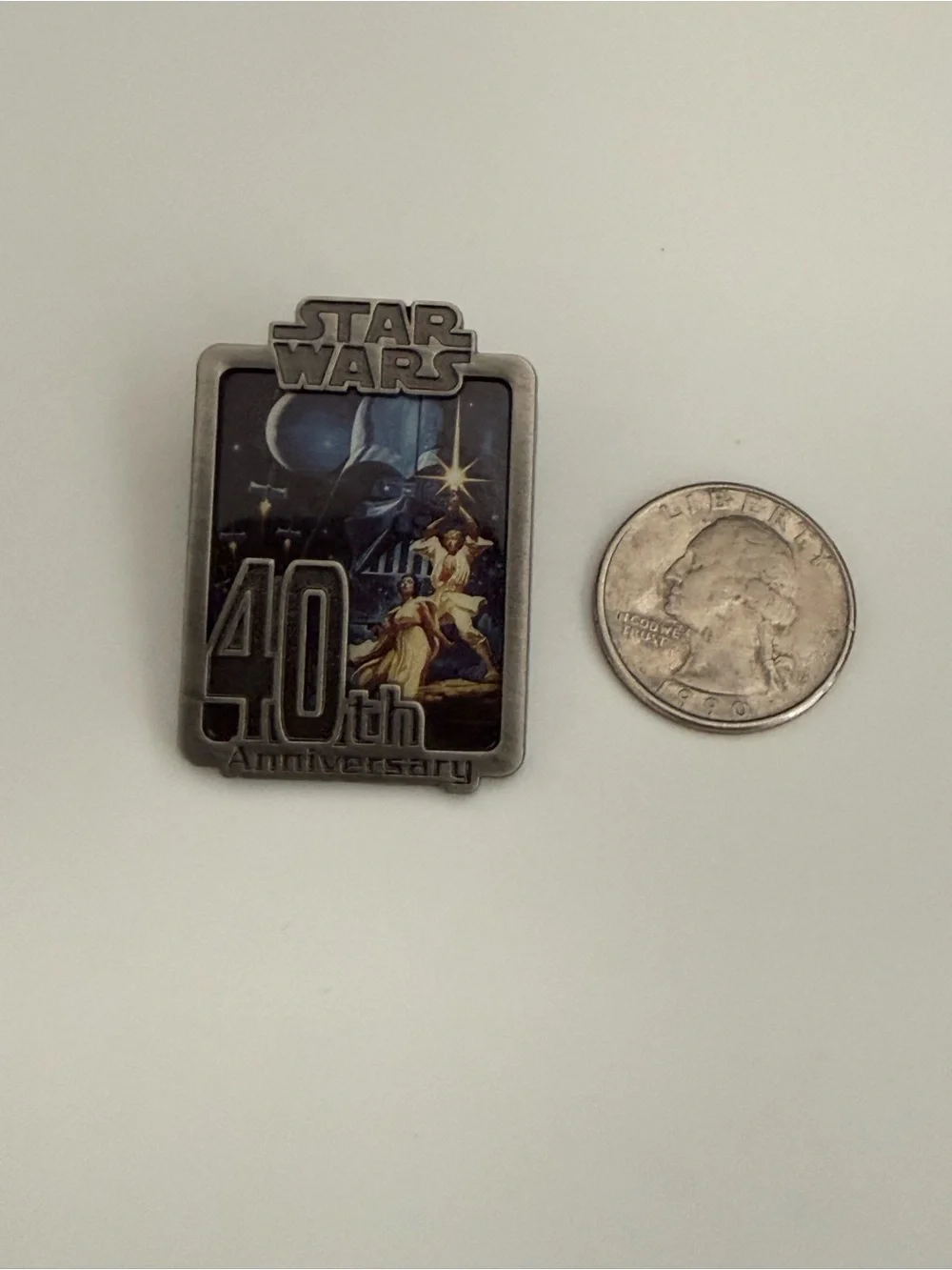 Disney Cast Exclusive Star Wars 40th Anniversary Limited Edition Trading pin